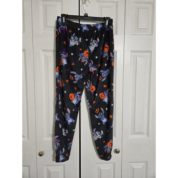 Disney Stitch medium women's Halloween jogger pajama pants - Picture 3 of 9